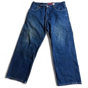 VTG Levi's 579 Jeans Men's 36x30 Dark Wash Baggy Straight Denim Skater Y2K 00s
